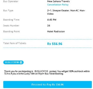 check paytm booked bus tickets in paytm app