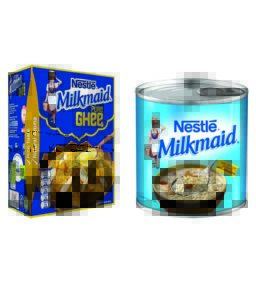 Nestle Milkmaid Sweetened Condensed milk Can be used to make sweets - 400  gm