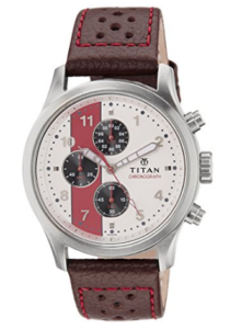 Amazon Buy Titan Octane Analog White Dial Men s Watch 1634SL02