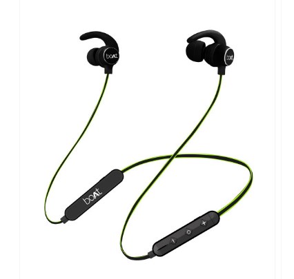 Myntra Buy BoAT Rockerz 255 Neon Unisex Green Wireless Bluetooth