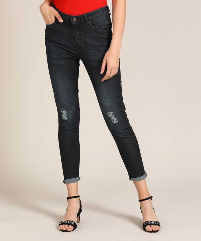 high waist jeans on flipkart