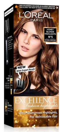 L Oreal Paris Excellence Fashion Highlights Hair Color Honey