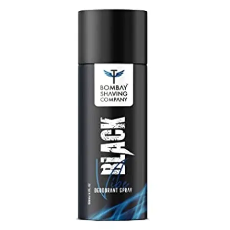 Bombay Shaving Company Black Vibe Deodorant Spray For Men 150 ml 