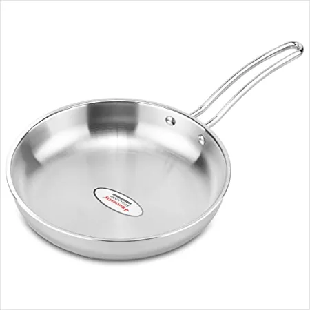 Butterfly Royale Tri Ply 18 8 Stainless Steel Fry Pan 240mm Silver 