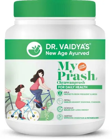 Dr Vaidya s MyPrash Chyawanprash for Daily Health 1 KG Everyday Immunity Booster Nourish Stamina Energy Ayurvedic Natural High Quality Herbs All Age Groups Rich in Antioxidants Anti aging