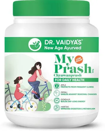 Dr Vaidya s MyPrash Chyawanprash for Daily Health 500 g Everyday Immunity Booster Nourish Stamina Energy Ayurvedic Natural High Quality Herbs All Age Groups Rich in Antioxidants Anti aging