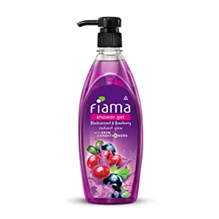 Fiama Shower Gel Blackcurrant Bearberry Body Wash With Skin Conditioners For Radiant Glow 500ml Pump