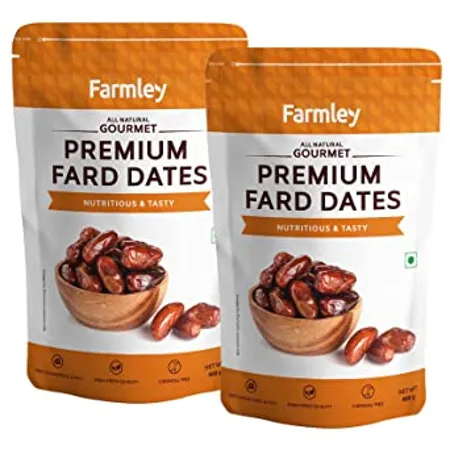 Farmley Premium Fard Dates 800g Pack of 2 Each 400g