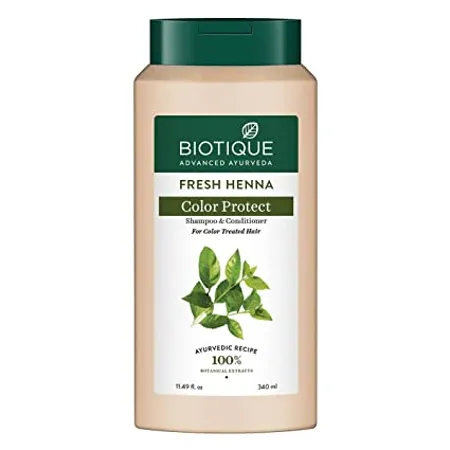 Biotique Fresh Henna Color Protect Shampoo Conditioner 340ml