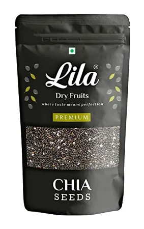 LDF Raw Unroasted Chia Seeds with Omega 3 and Fiber for Weight Loss 1kg 