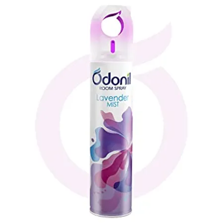 Odonil Room Air Freshner Spray Lavender Mist 220 ml Nature Inspired Fragrance for Home Office Long Lasting Fragrance