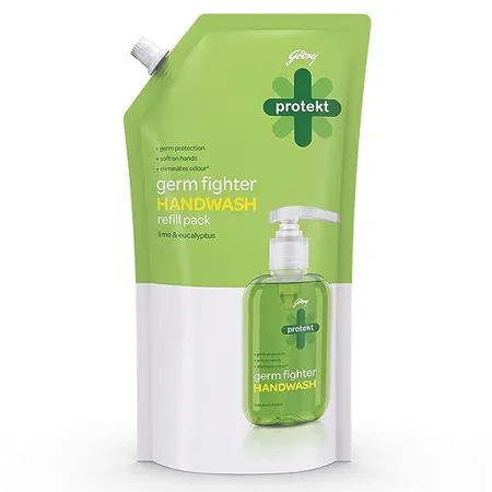 Godrej Protekt masterchef s Handwash Refill Lime 725ml 99 9 Germ Protection With Glycerin