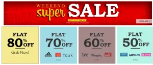 Snapdeal weekend sale