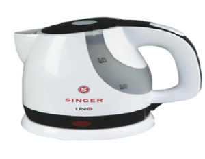 Singer Uno 1200 W Electric Kettle (White)