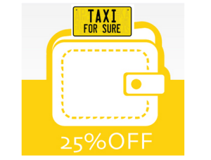 Taxiforsure 25% off