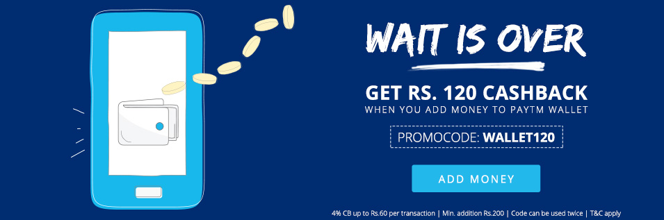 Paytm today promo code for sales add money