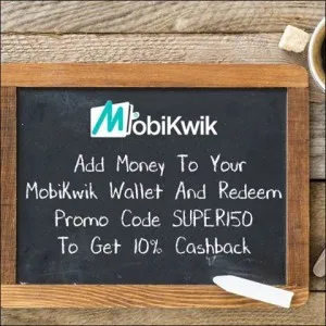 Mobikwik Add to wallet cashback offer