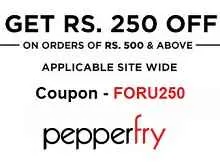 Pepperfry-Flat Rs.250 OFF On Rs.500 On Sitewide + Extra 5% Cashback