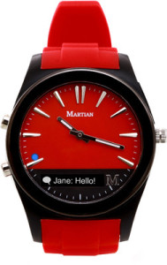 Martian MN200RBR Notifier Smart Watch - For Men, Women