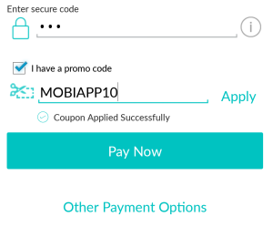 mobikwik Rs 20 cashback on Rs 10