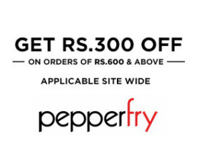  pepperfry Rs 300 off on Rs 600