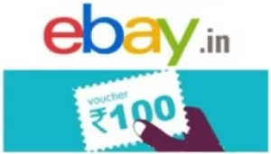 ebay Rs 100 off on Rs 300