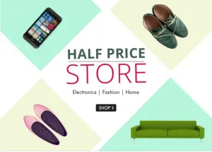 snapdeal half price store