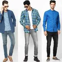 United-colors-of-benetton-wrangler-or-jack-jones-mens-casual-shirts-flat-50-off-Jabong