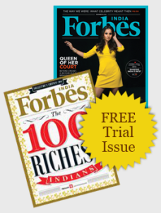 Forbes India Free trail issue