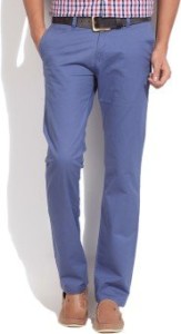 Freecultr Slim Fit Men Trousers (Blue)