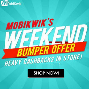 Mobikwik bumper cb offer