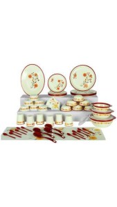 Paytm Nayasa 62 Pc Floral Dinner Set