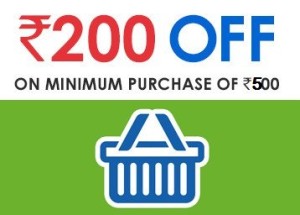 ebay Rs 200 off on Rs 500 on everything