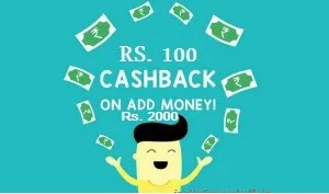 Mobikwik Rs 100 cb on Rs 2000