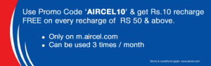 Aircel Recharge offer