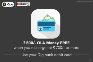 Digibank-Ola Cab recharge offer