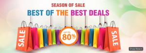 Homeshop18 sale season upto 80 percent off on clothing