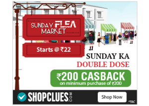 Shopclues-Sunday-ka-Double-Dose-Offer