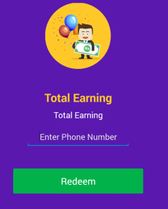 loqation app redeem your earnings