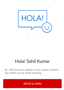 makemytrip Rs 500 free cash