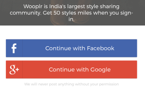 wooplr sign up for a new account