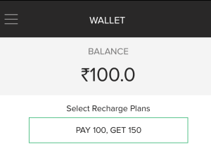 zipgo Rs 100 free wallet balance