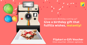 Flipkart gift vouchers at 10% off