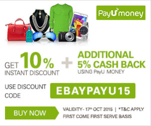 Ebay-payumoney-15percent-off