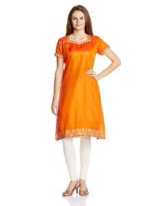 Happy New Year Women A Line Kurta flat 80 off amazon