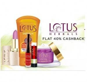 Paytm Lotus Herbal Care 40 cb