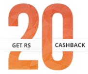 Freecharge Rs 20 cb on Rs 20