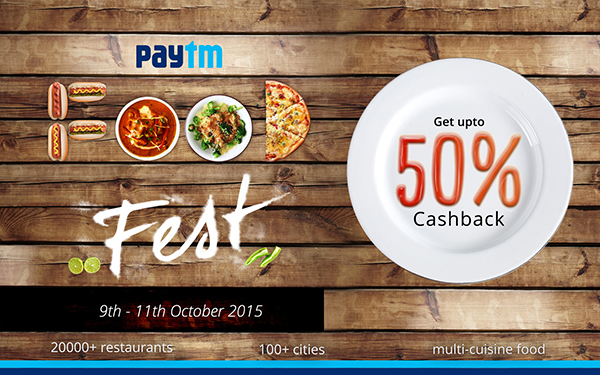 Paytm-paytm's Big food fest