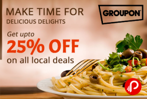 groupon 25% off on local deals