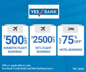 Yes bank Goibibo offer